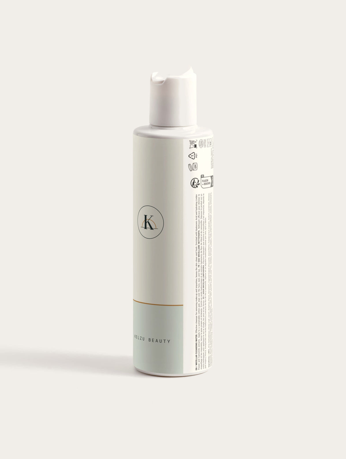 N°01 PURE – Mizellen-Reinigungswasser 200 ml – Rückseite
