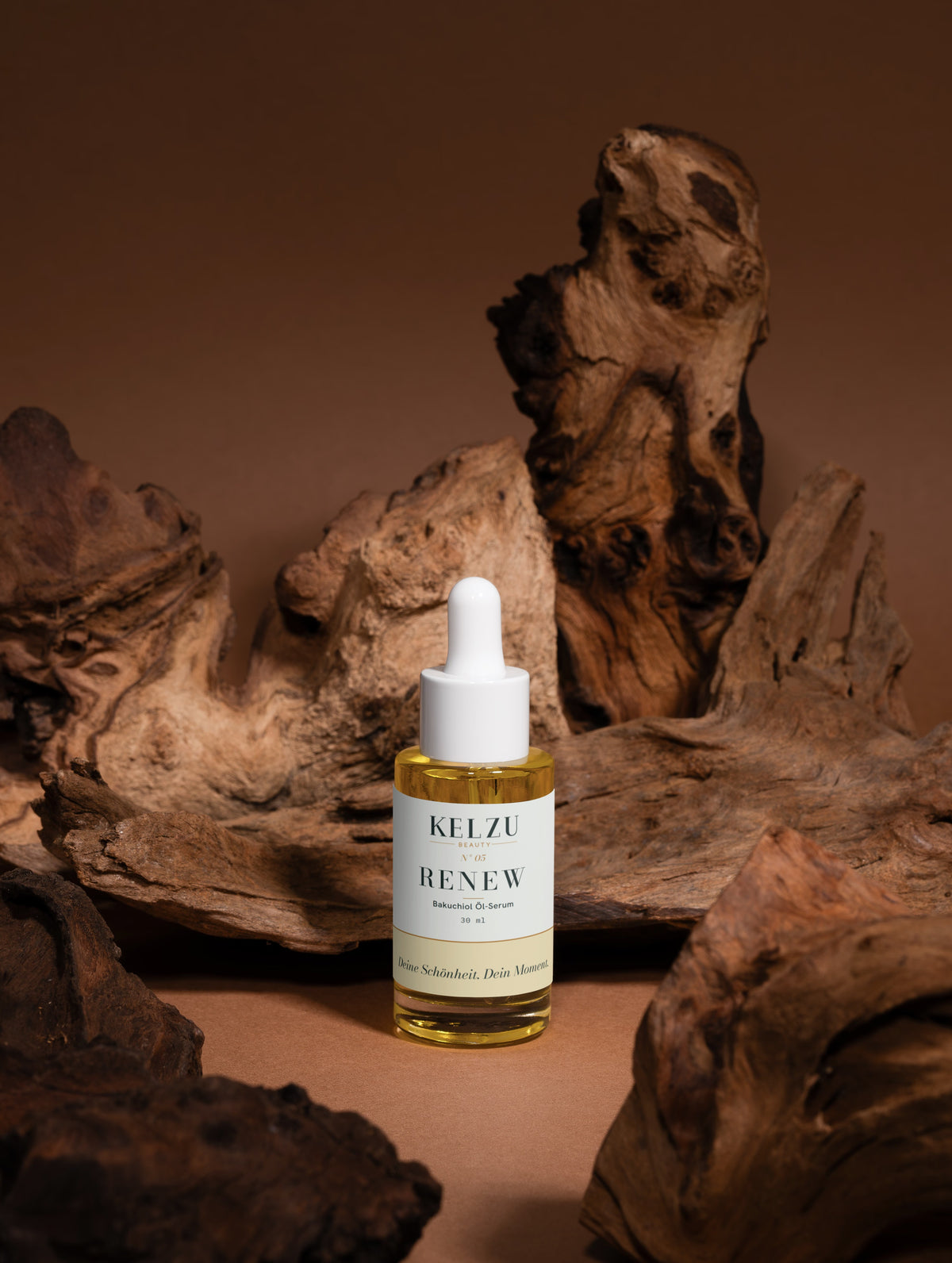 N°05 RENEW – Bakuchiol Öl-Serum 30 ml – Naturholz