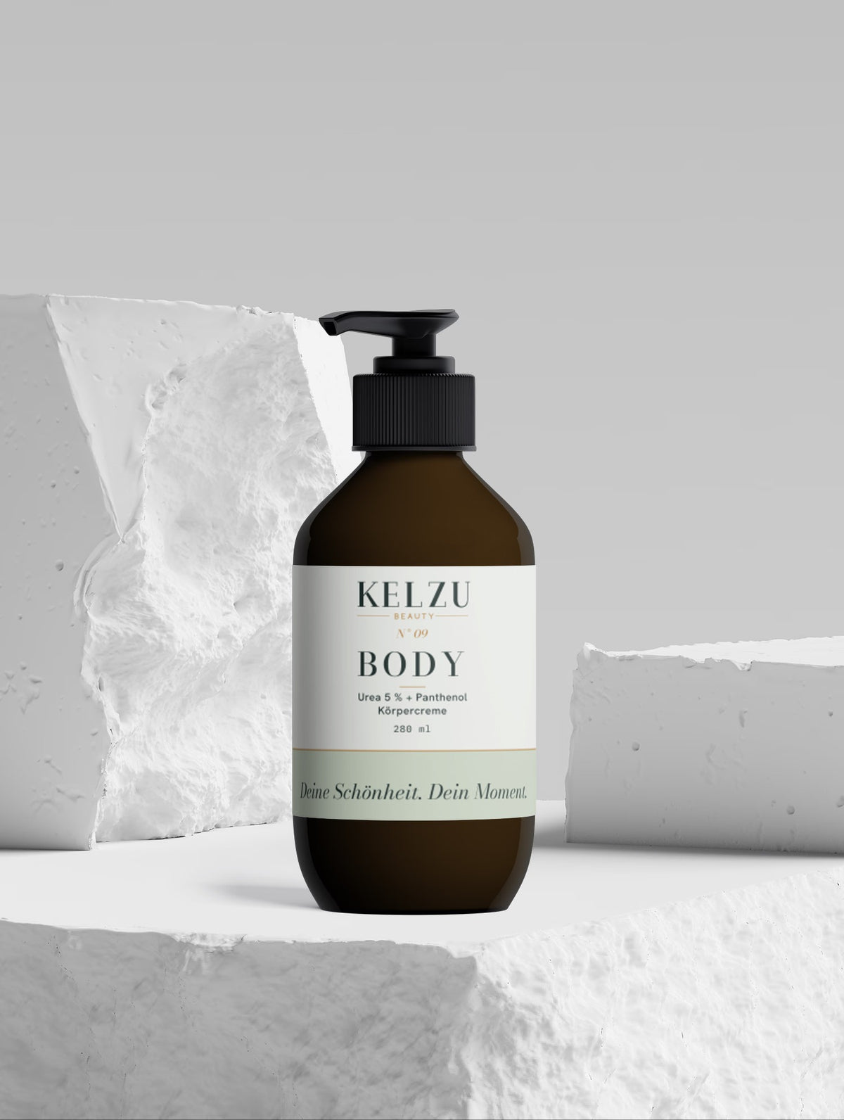 N°09 BODY – Urea 5 % + Panthenol Körpercreme 280 ml – Atelier