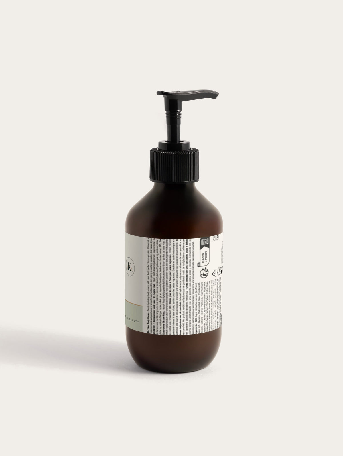 N°09 BODY – Urea 5 % + Panthenol Körpercreme 280 ml – Rückseite